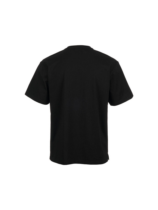 MAN GNRL 실켓 스판 티셔츠 [BLACK] / SBD1M01003