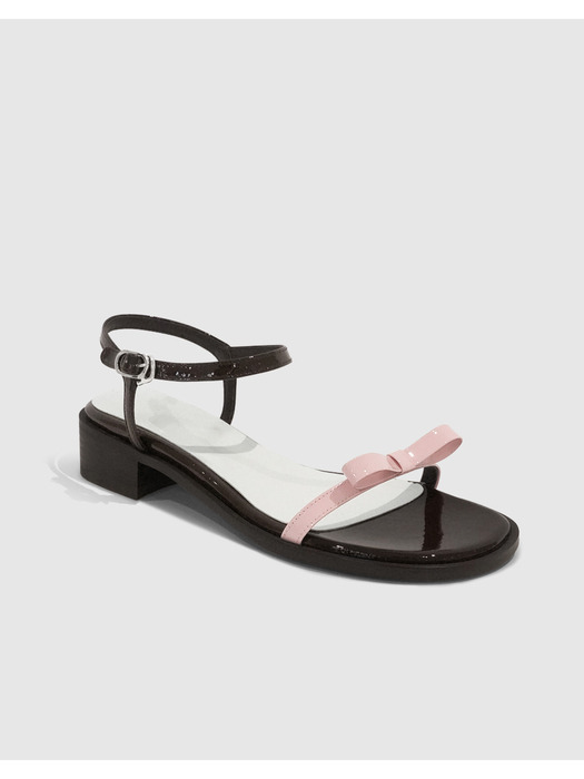 single Ribbon (W round) Sandal _3color