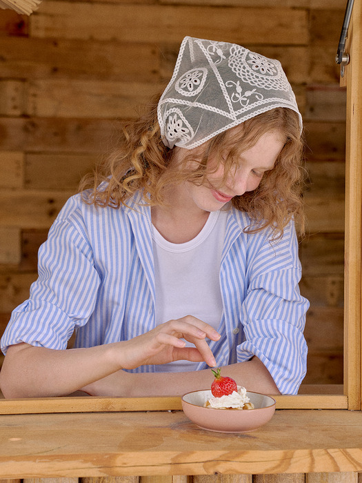 Lace Triangle Head Scarf_4 Color