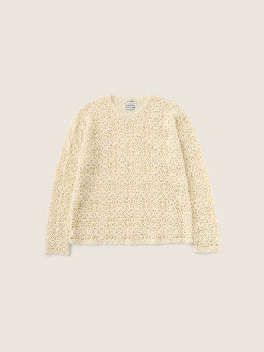 [2차] Handmade Mohair Knit (Cream)