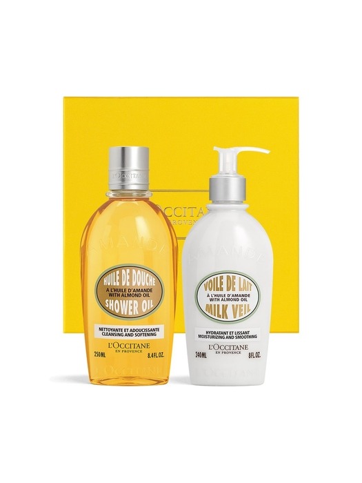 [기프트] 아몬드 바디 케어 듀오 (샤워 오일 + 밀크 베일)