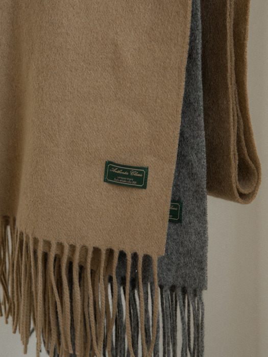 CLASSIC WOOL MUFFLER_4COLORS