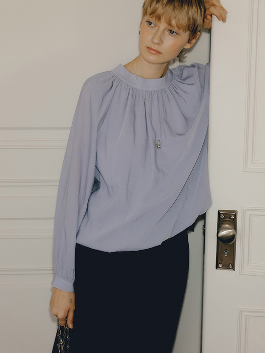 DALCOME VOLUME BLOUSE_2COLOR