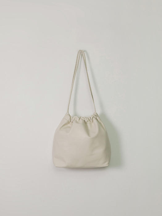 JOY COW LEATHER BAG_IVORY