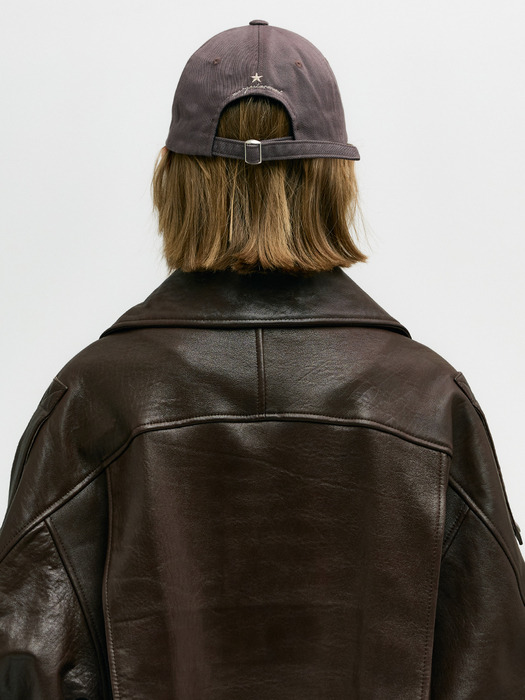 1955 WASHED BALLCAP_brown