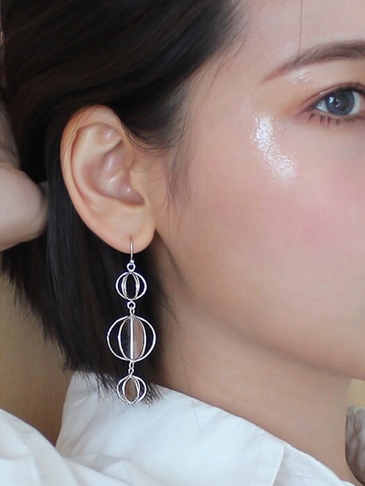 3-cactus earring