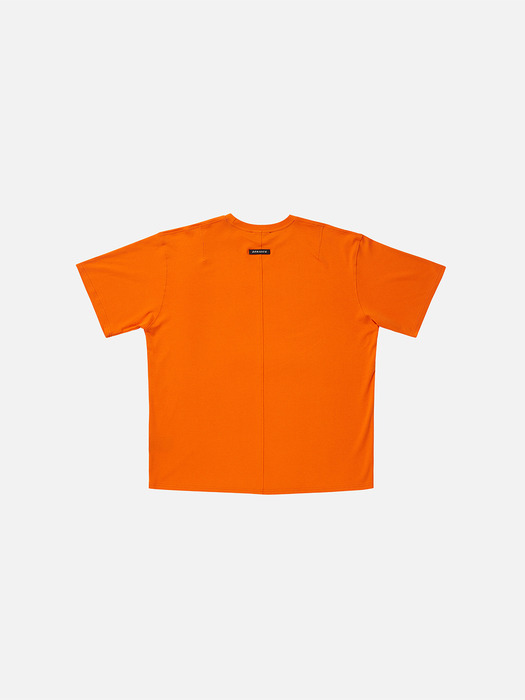 Oversized Visible T-shirt - Orange