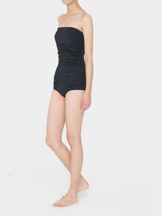 Black Rosie Simple Swimsuit