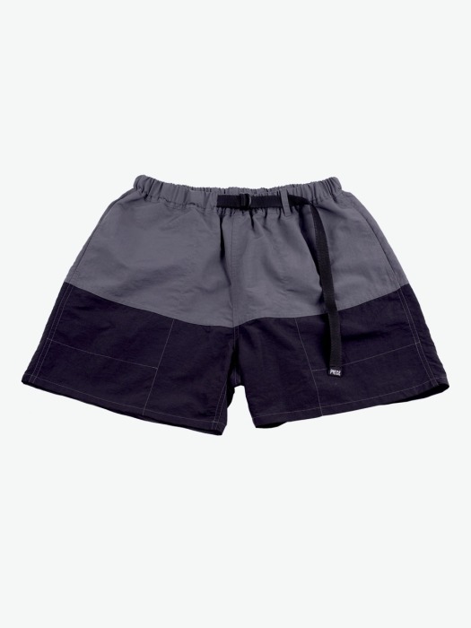 NYLON COLOR SHORTS (BLACK)