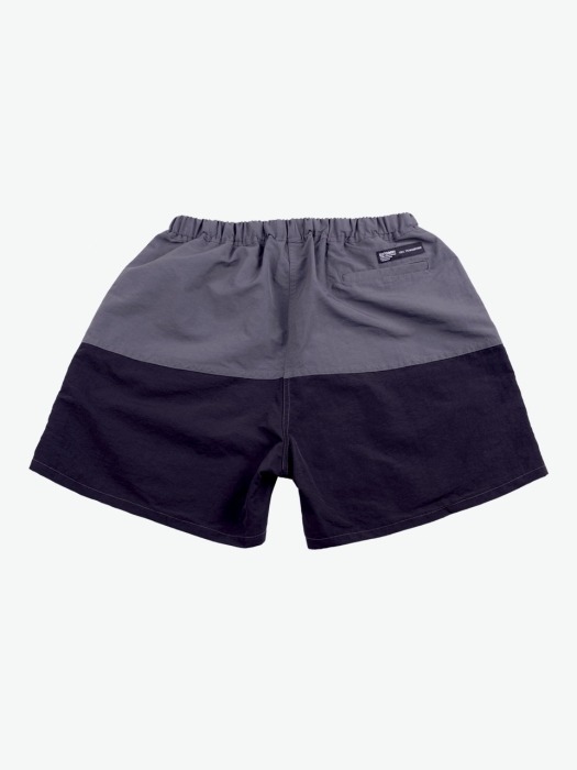 NYLON COLOR SHORTS (BLACK)