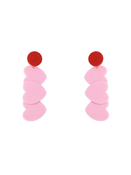 JELLY PINK EARRING