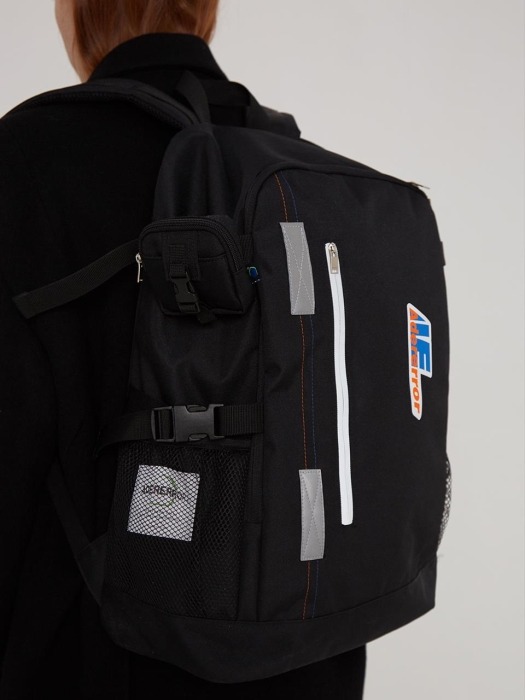 Agent tech backpack/ Noir