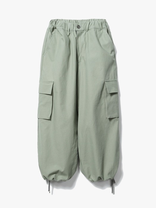 Cargo Wide String Pants [Nile Green]