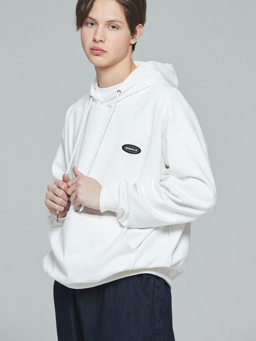LUNA OVER-FIT HOODIE (WHITE)