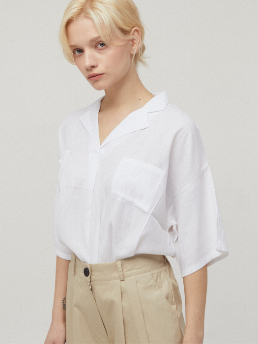 Linen Shirt WHITE