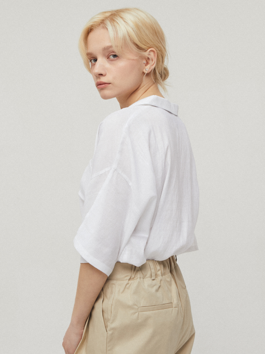 Linen Shirt WHITE
