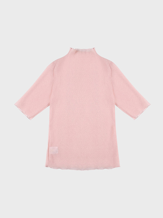 Mockneck Top (Pink)