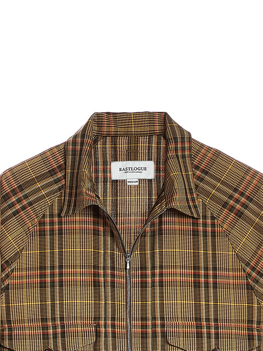 SCOUT PULLOVER SHIRT / BEIGE MULTI CHECK
