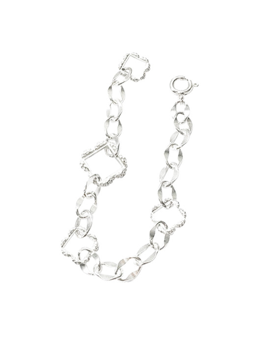 lace frame chain B (1) (Silver / Gold)