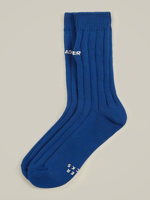 Crumple socks Z-Blue