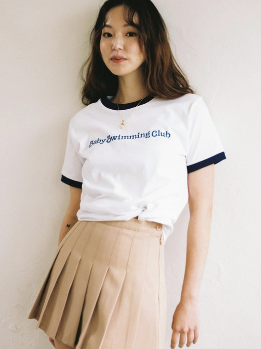 Baby Swimming Club Ringer Tee