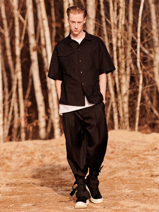 Baroque Wide Pants Black (CSU3204ABK)