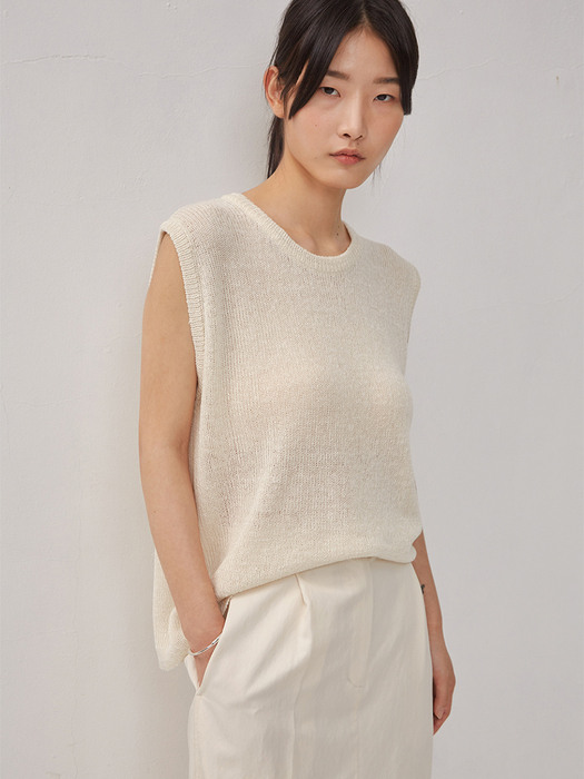 Soft Stitch Skirt [Cream]