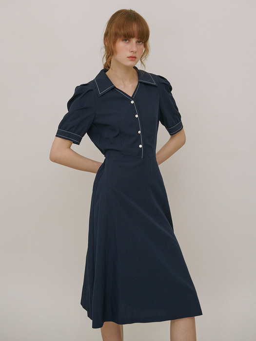 Julia Dress_Navy