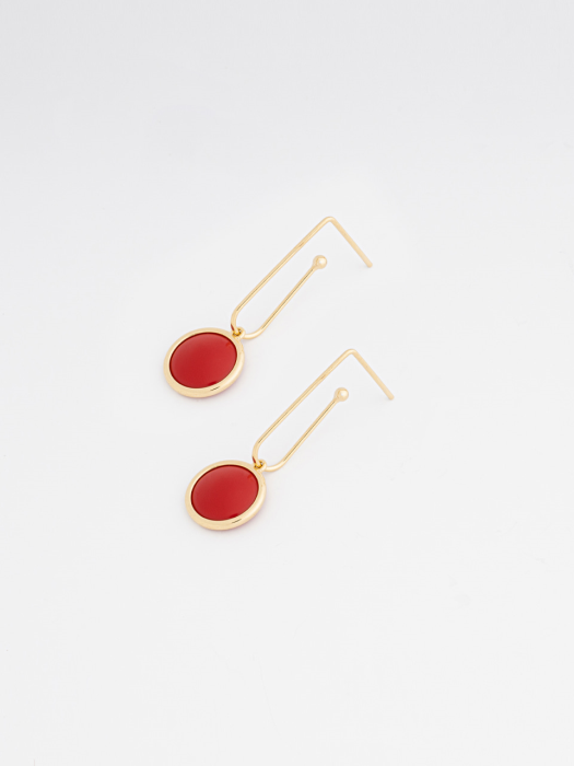 Darc Earring_red