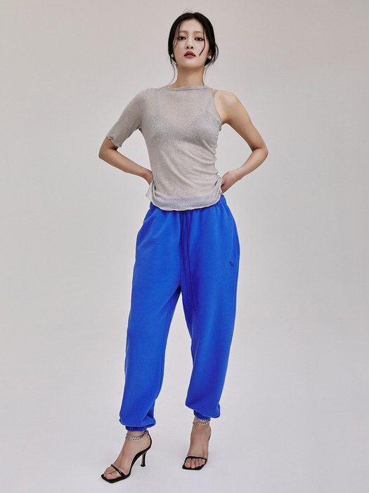 Over Sweat Pants - Blue