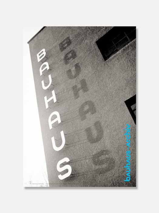 [바우하우스] bauhaus lettering at bauhaus dessau 84.1 x 59.4 cm (A1) 주문 후 1개월 소요