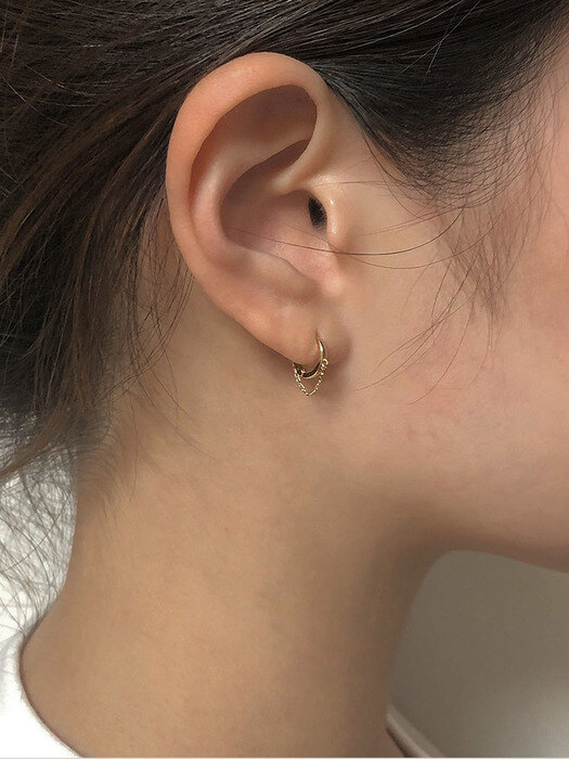 14k chain earrings