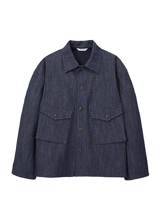 BIG POCKET JACKET / INDIGO