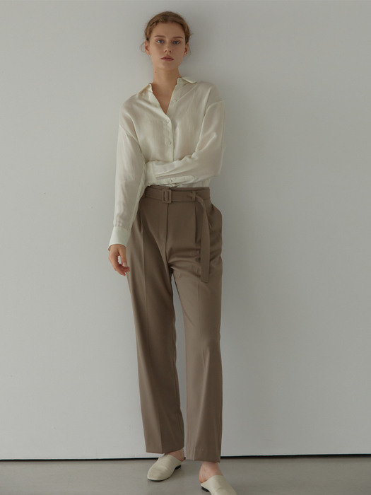 LETTER PANTS (MOCHA)