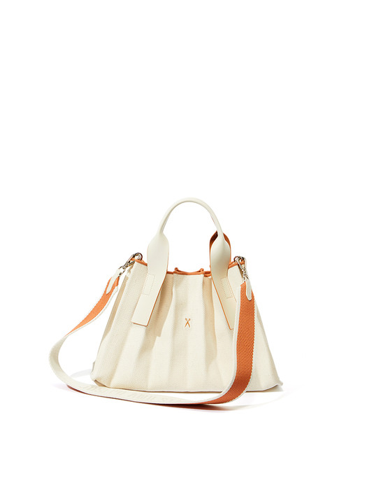 Lucky Pleats Canvas Tote S (ALL)
