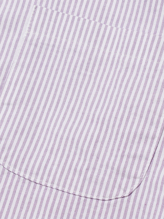oxford shirt stripe purple