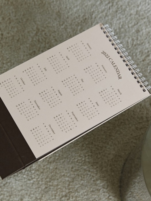 2022 desk calendar