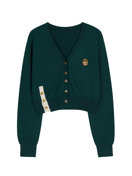 ATG KNIT CARDIGAN GREEN