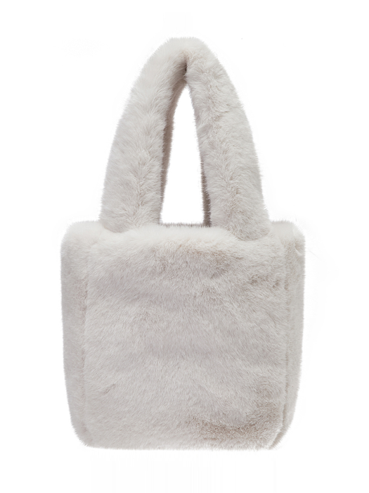 Coya Eco Fur Bag [Ivory]