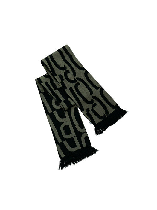 JACQUARD TWO-SIDED MUFFLER (CAMO)