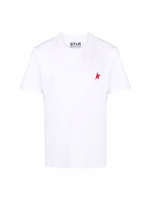 22SS 스타 컬렉션 반팔 티셔츠 화이트/레드 GMP00880 P000193 10350