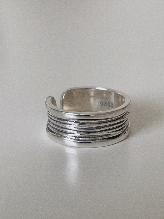 silver925 dark ring