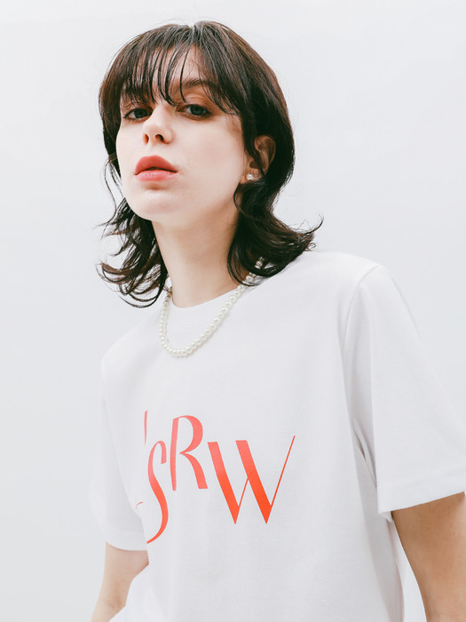 LSRW Half Sleeve T-Shirt White