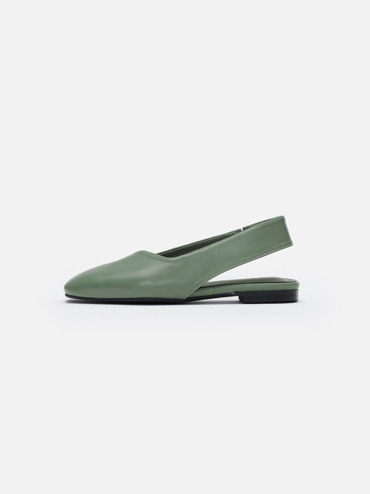 Rowie slingback Blue green 2cm