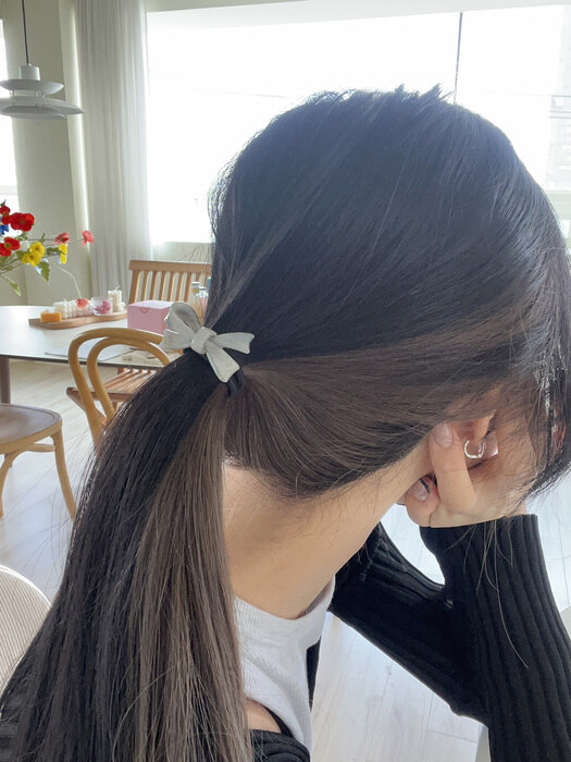 ribbon hair tie (5color)