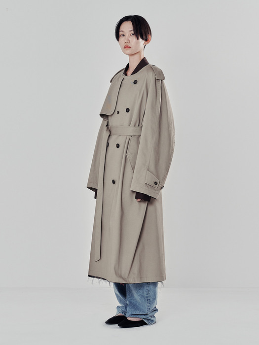 RAW CLASSIC TRENCH _ BEIGE