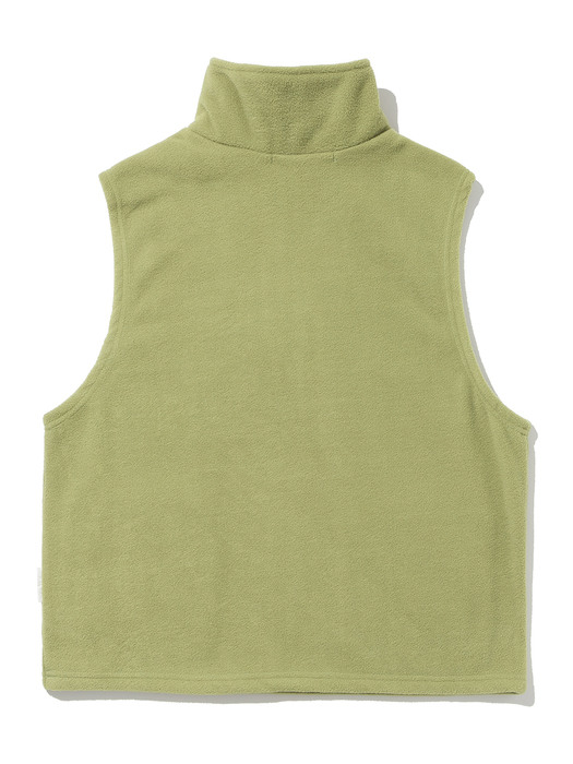 RCC Fleece Half Zipup Vest [GREEN]