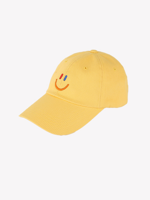 LaLa Smile Ball Cap(라라 스마일 볼캡)[Yellow]