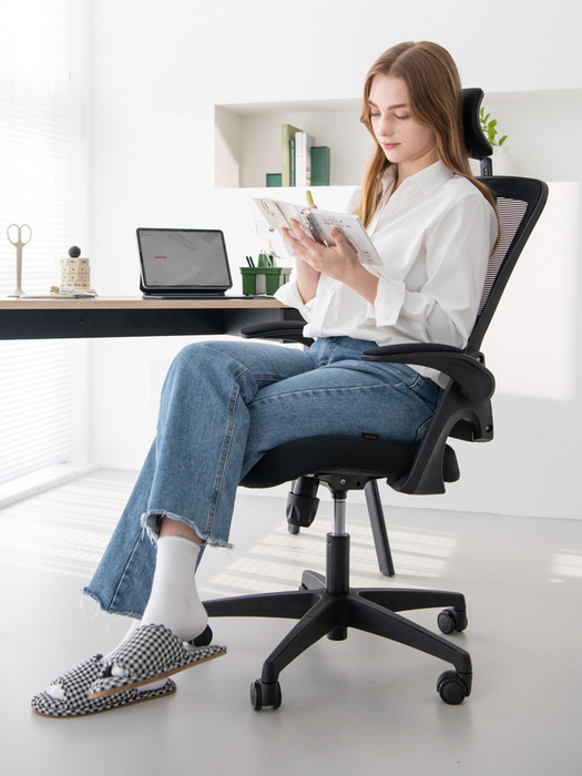 네오체어 DBS-H 메쉬 사무실 책상 학생 컴퓨터 편한 공부 사무용 의자