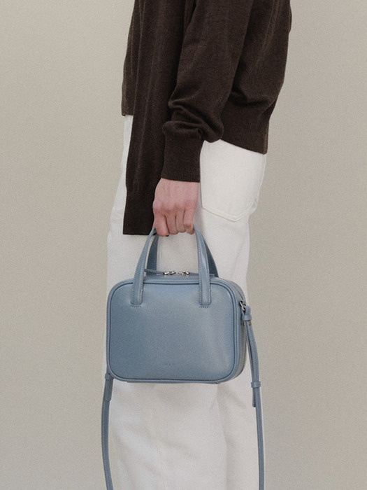 Mini Tin square tote bag_3colors